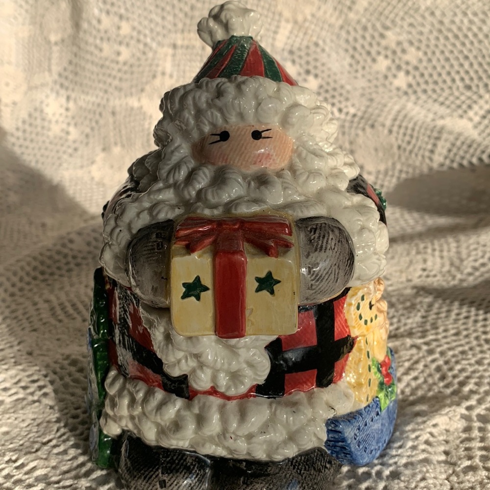 NWT Fitz and Floyd’s Santa Candy Dish